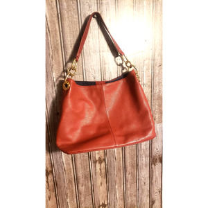 Tommy Hilfiger Red Leather Handbag